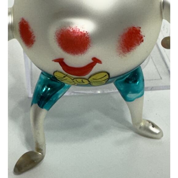 Elegance European Blown Glass Hand Painted Humpty Dumpty Ornament Trump Tower - Picture 5 of 7